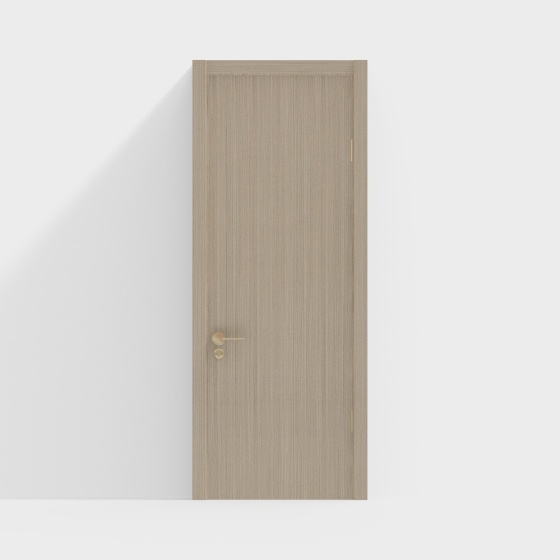 Minimalist interior door-01-Jingdong exclusive 2# wood color