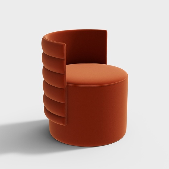 HG-A6007A Dressing Stool 3D Model