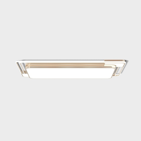 modern rectangular ceiling lamp