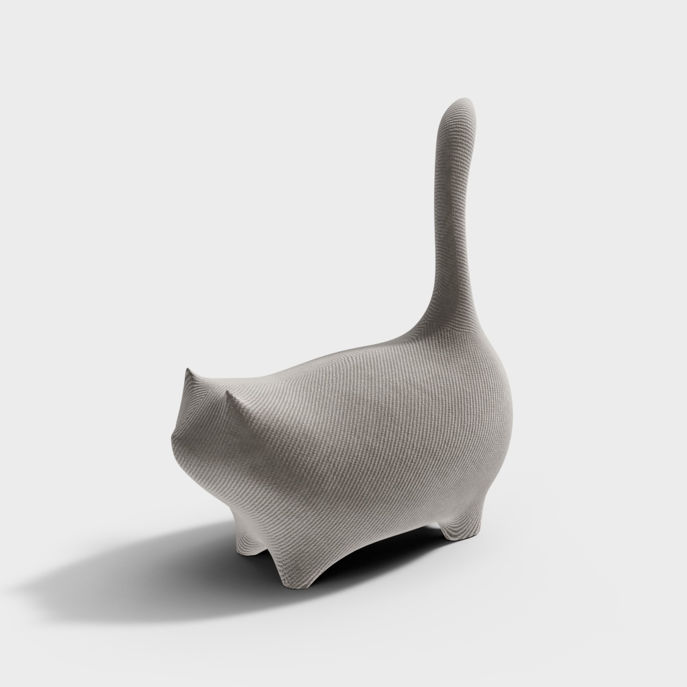 现代摆件猫