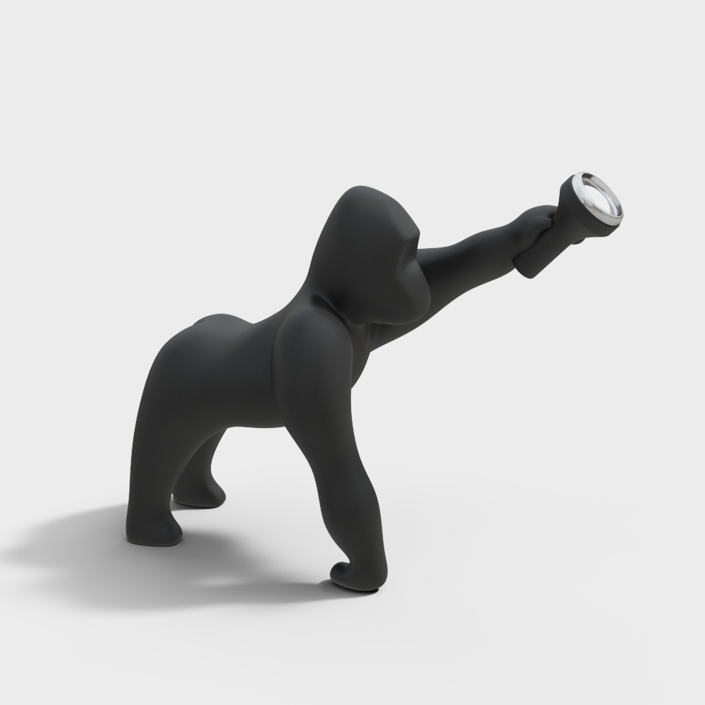 现代工艺品猩猩台灯