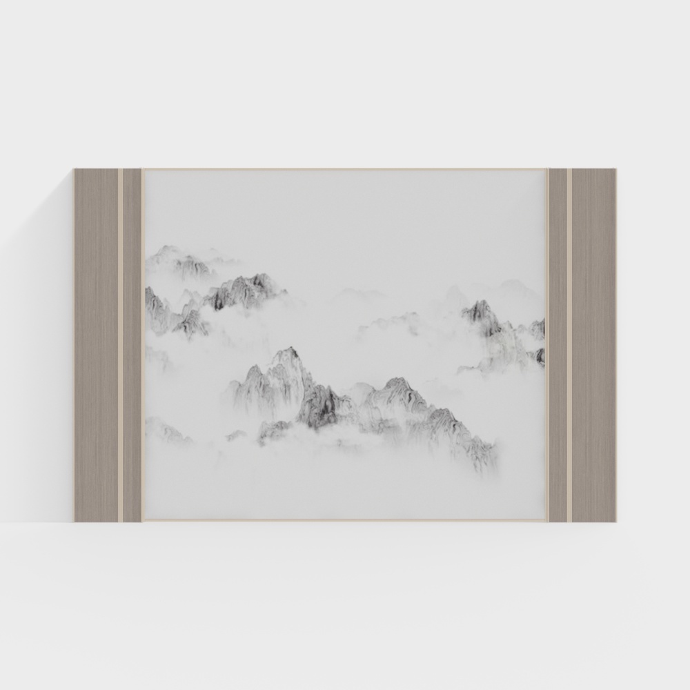 凯尔顿普斯 背景墙 护墙板 新中式风格-B2004
