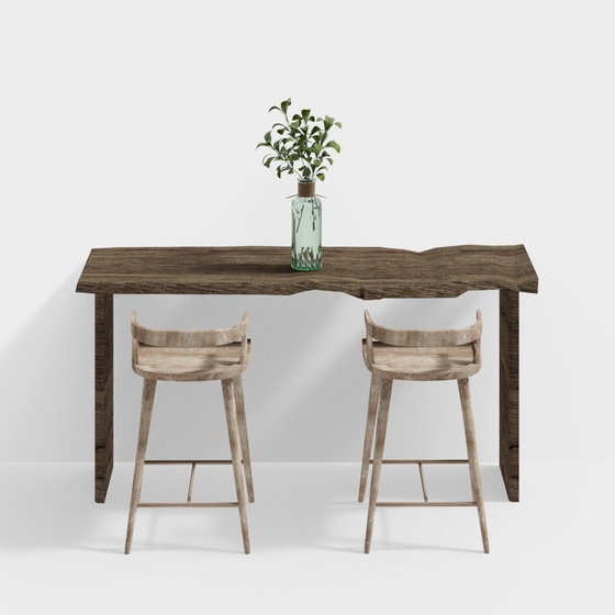 Scandinavian Bar Tables,brown