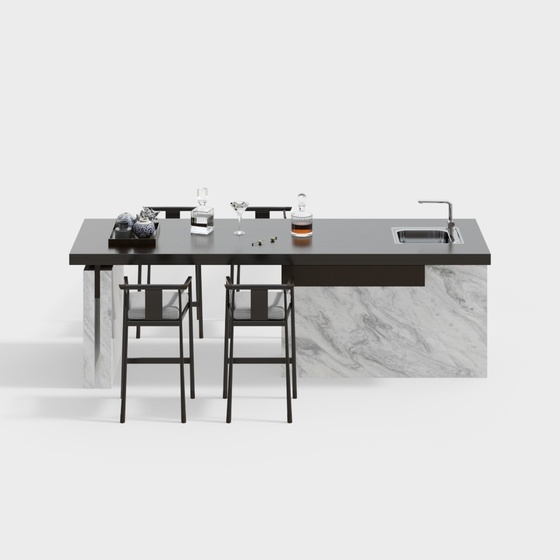Modern Bar Tables,black