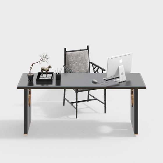 Luxury Desk Sets,Desk & Chair Sets,black