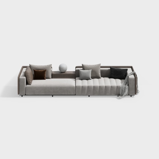 Modern Three-seater Sofas,3-seater Sofas,Seats & Sofas,gray