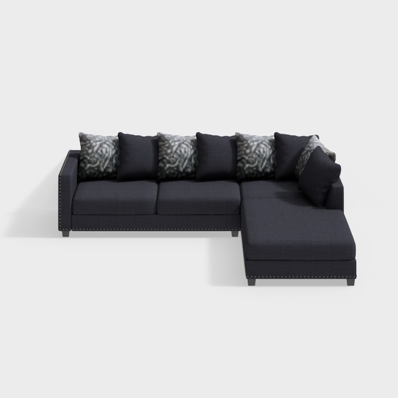 European Three-seater Sofas,Seats & Sofas,3-seater Sofas,Black