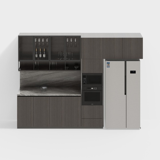 Modern integrated cabinet