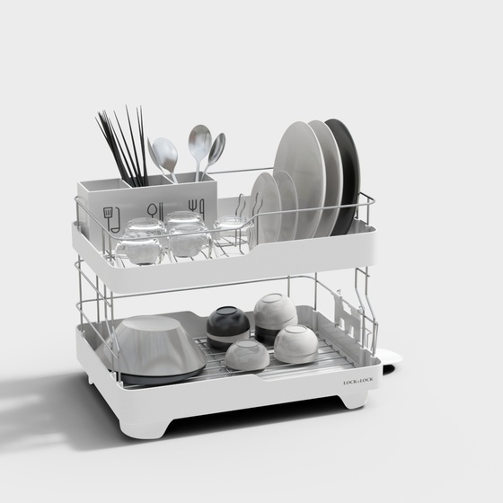 modern dish rack