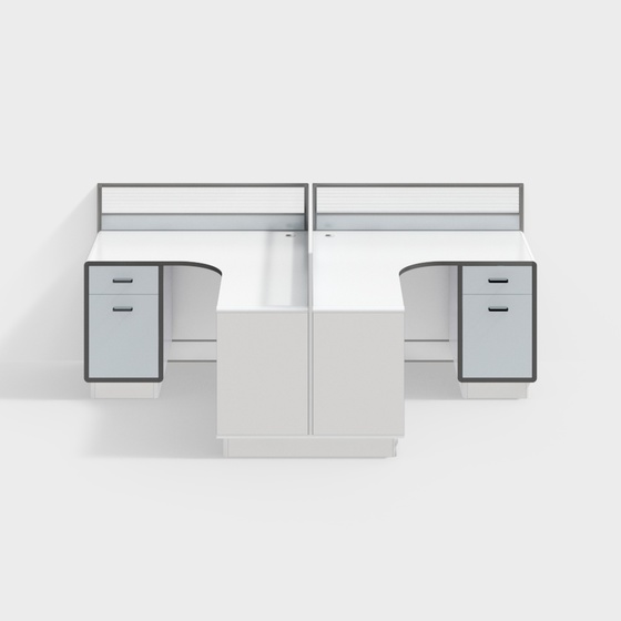 Simple post-modern-TK04AS-Office furniture staff desk desk combination workstation single 2-person 4-person