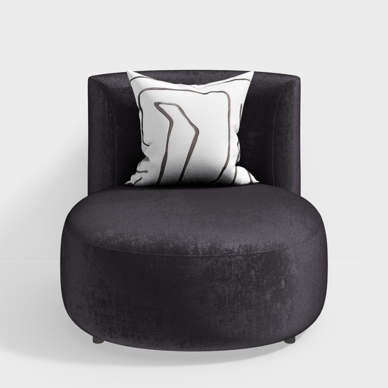 Modern Luxury Seats & Sofas,Single Sofa,Single Sofa,Black