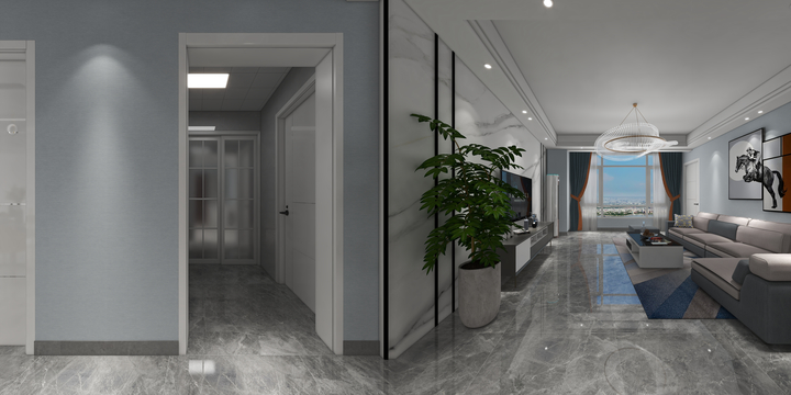 18199127599DxTR-青年一号效果图-装修设计方案