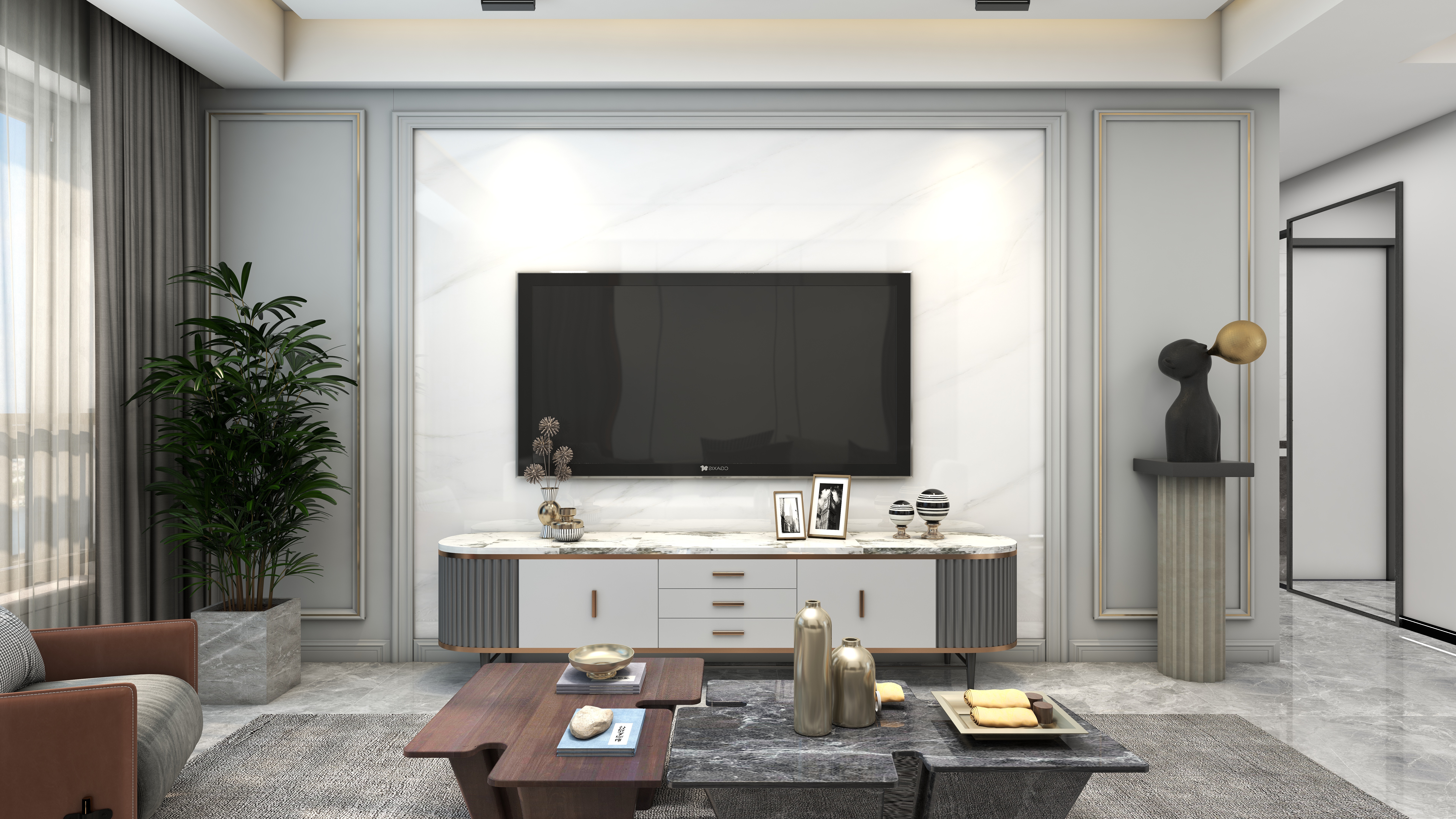 汤志国-98平现代三居室-副本-装修设计方案