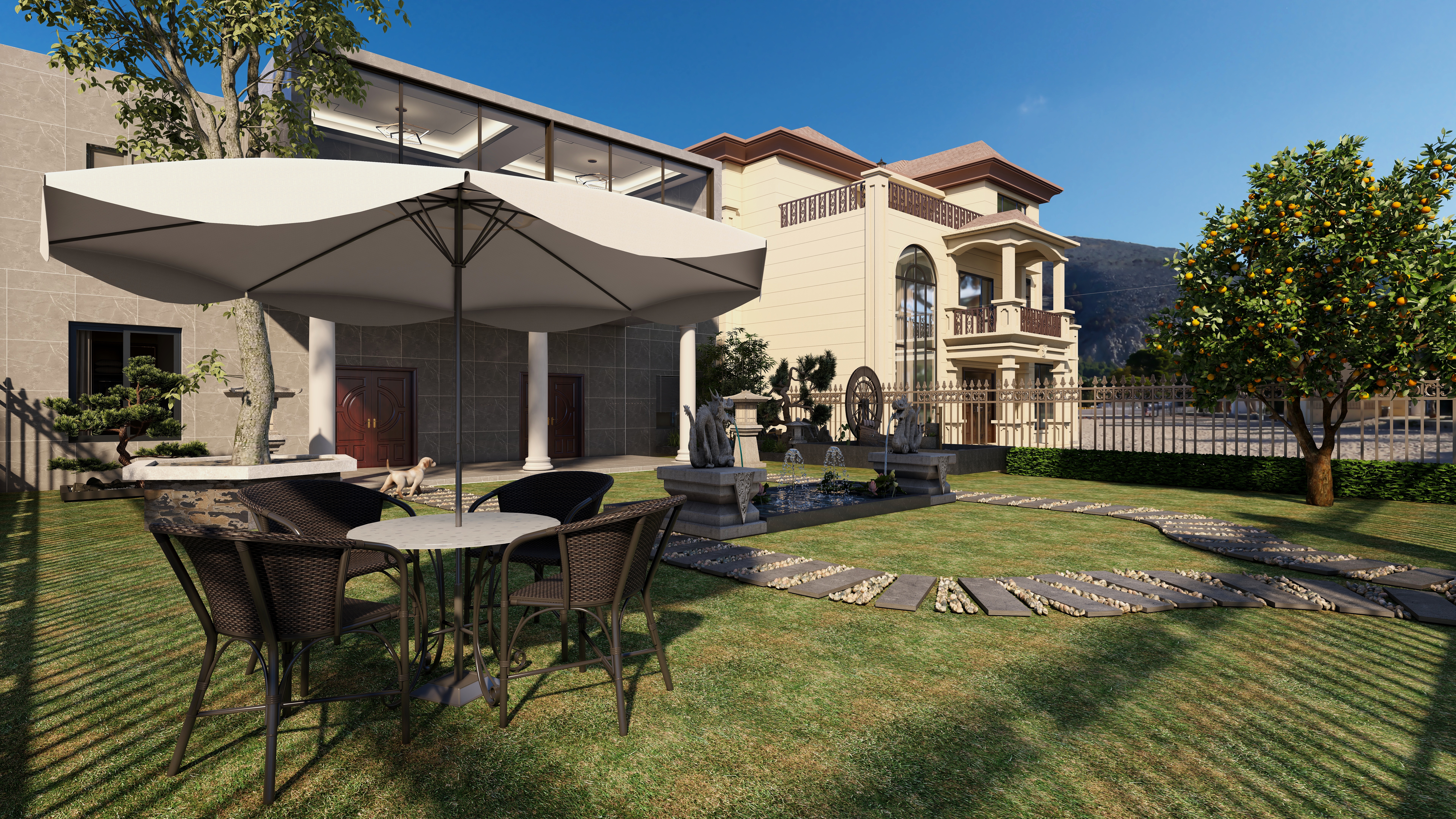 暴龙战士123-一楼布局-装修设计方案