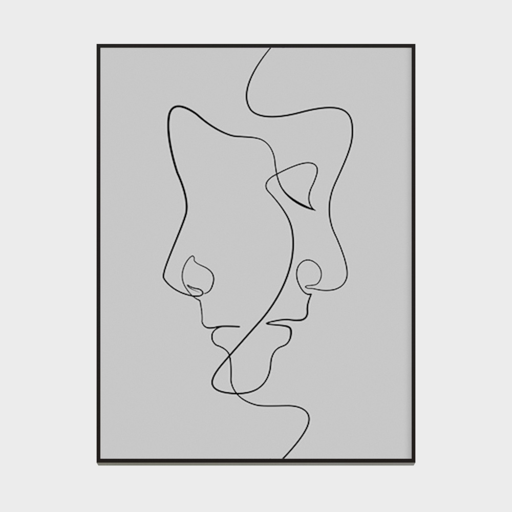 141装饰画3D模型