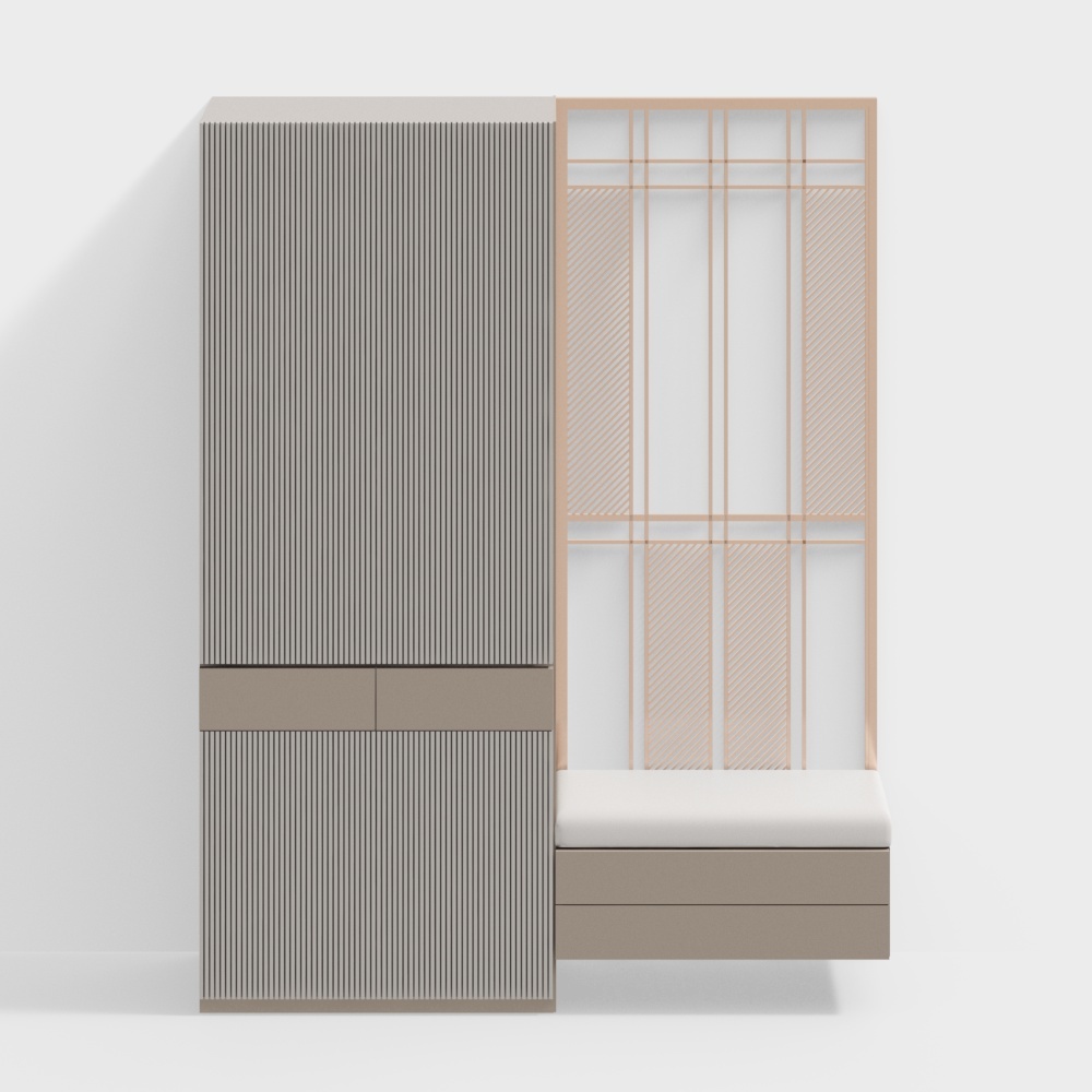 现代换鞋柜鞋柜