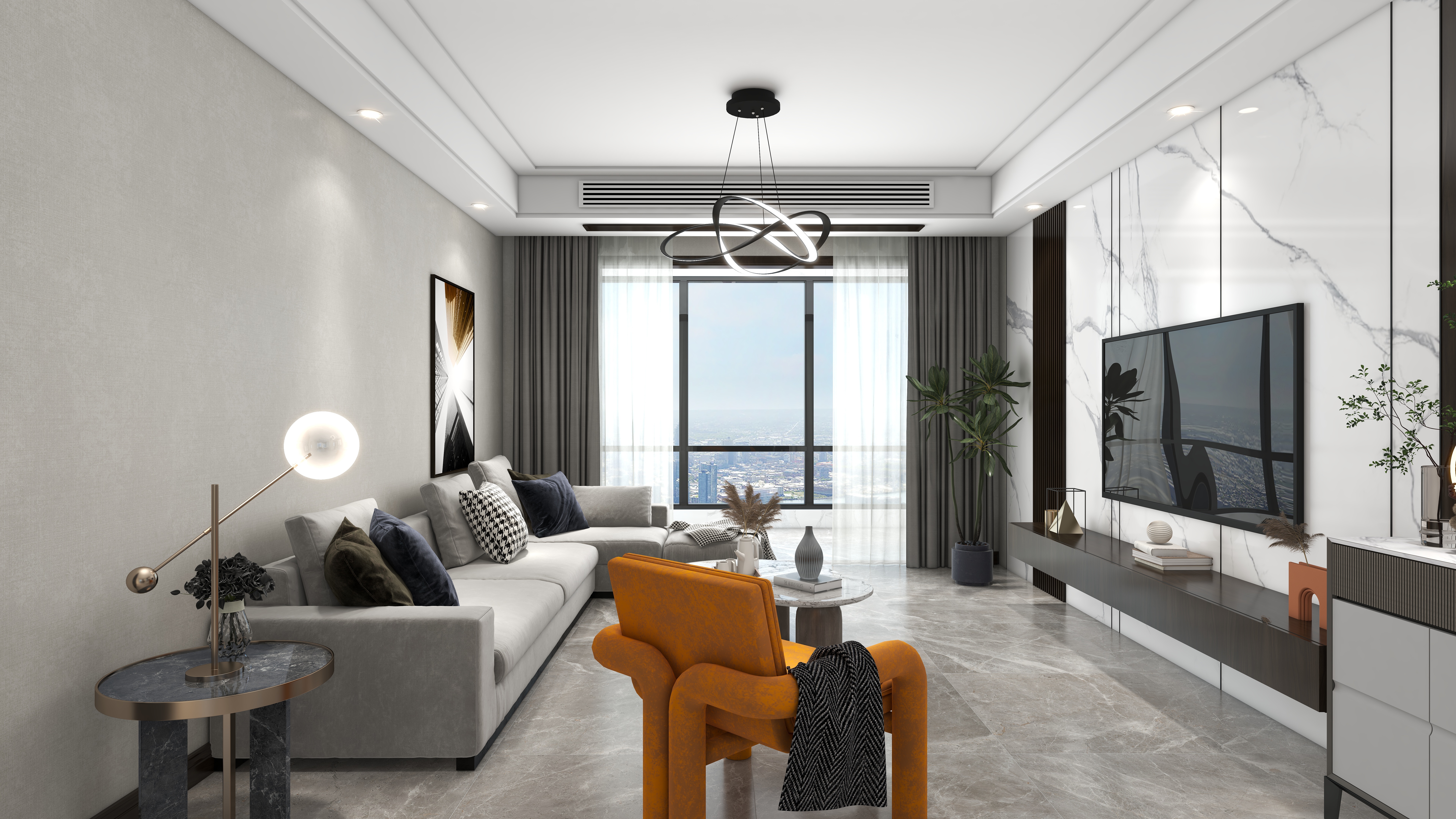 丁开心--国玺35#402朱总雅居设计方案-装修设计方案