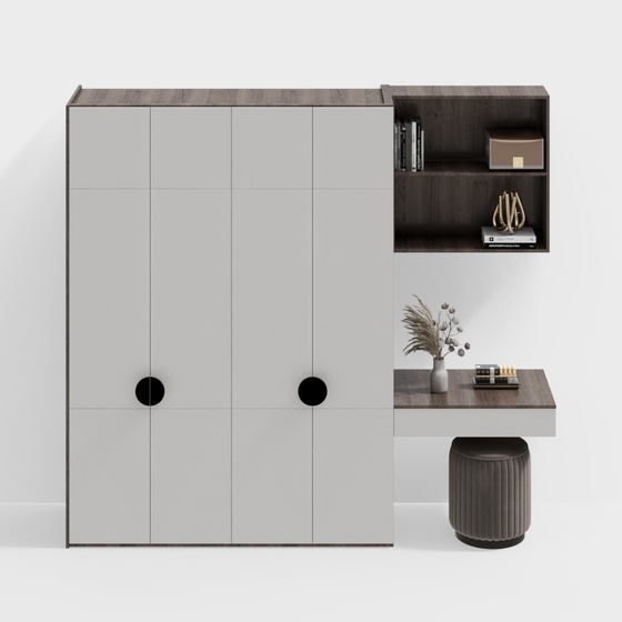 Scandinavian Wardrobes,gray