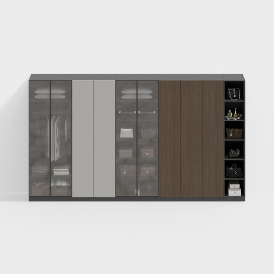 Modern Wardrobes,brown