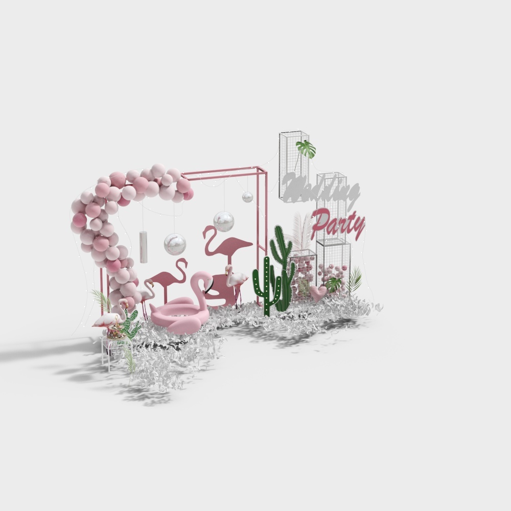 婚礼粉色背景