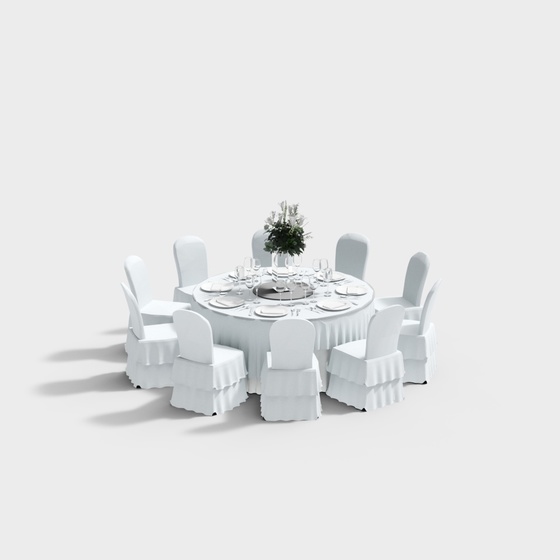 Modern Dining Tables,Black+Gray