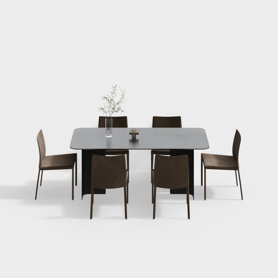 Modern Dining Sets,black