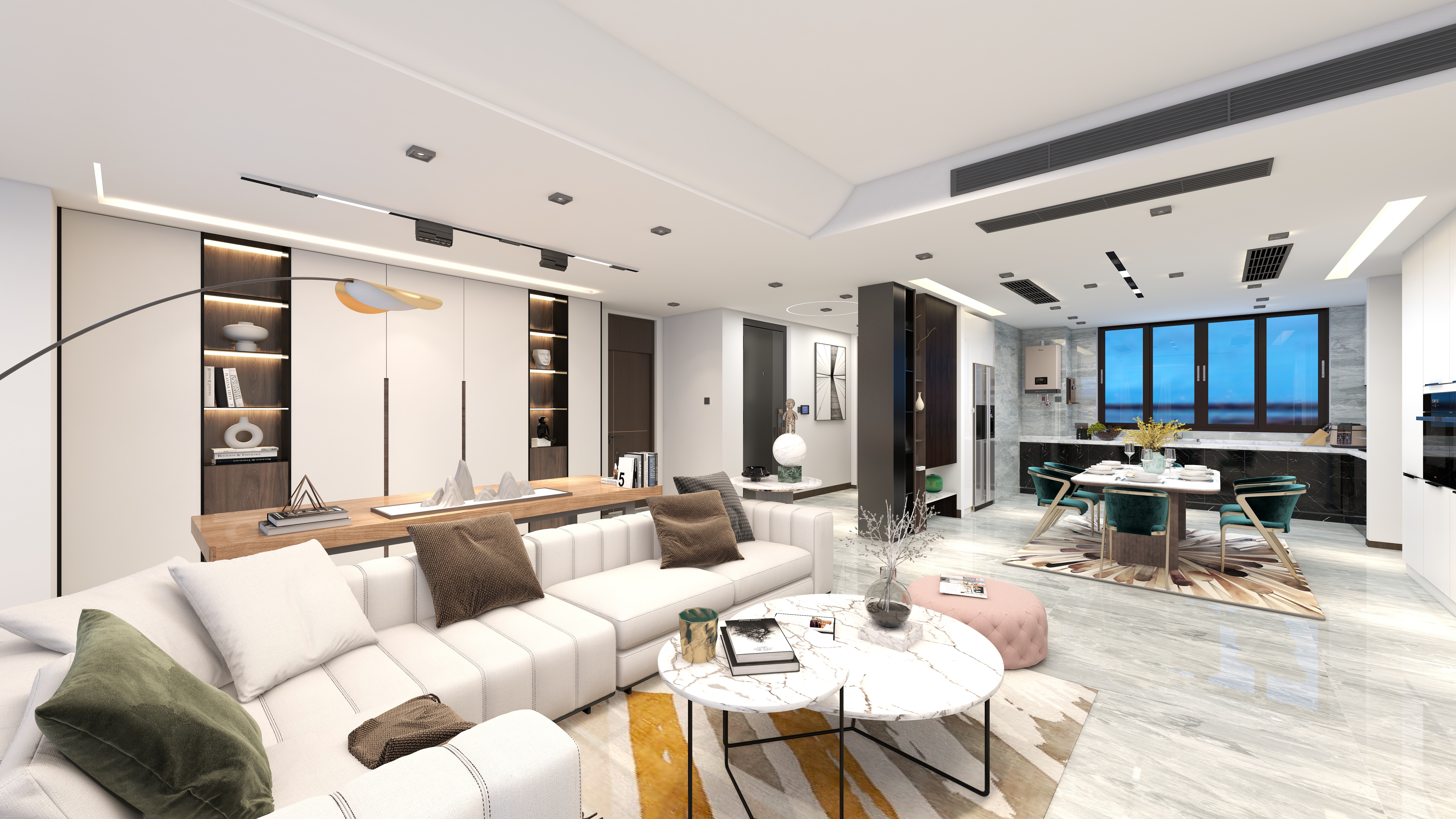 金地室内装饰-创意造-启东北上海至尊3室3卫-装修设计方案