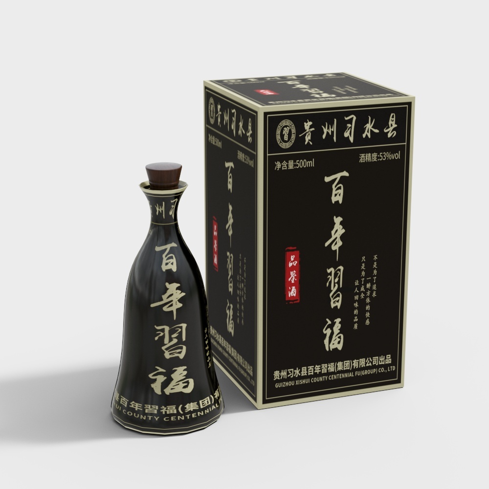 中式白酒百年习福
