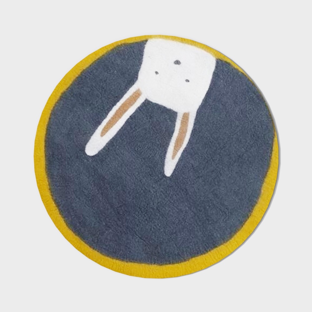 现代儿童地毯兔子