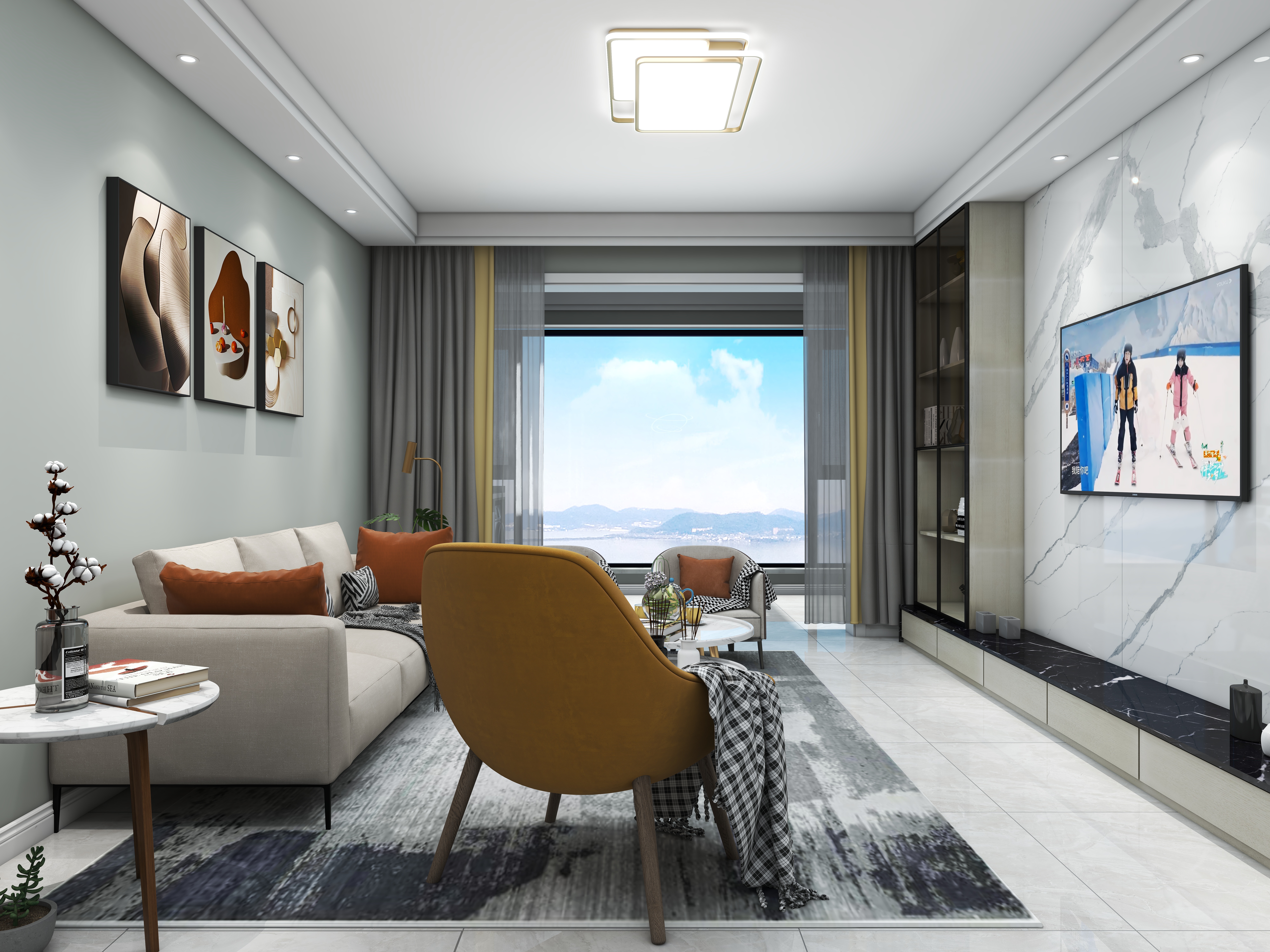 河南全案设计-城邦百合春天-装修设计方案