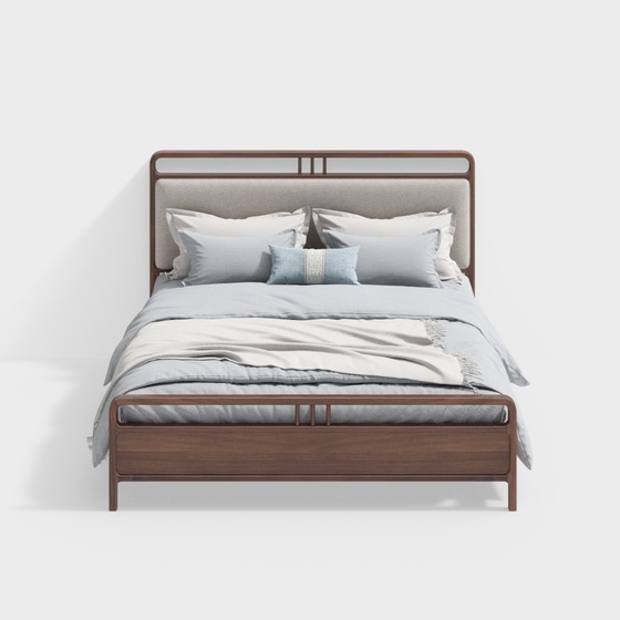 Scandinavian Twin Beds,Twin Beds,brown