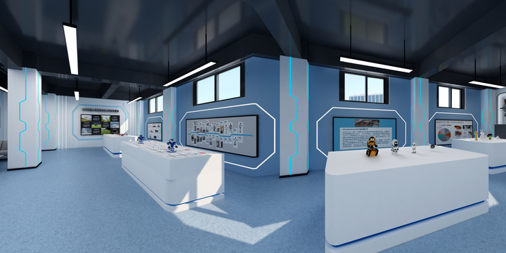 一点家装-汉中电教教育局展示(1)-装修设计方案