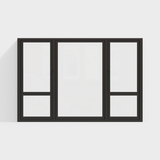 Modern Window in Black