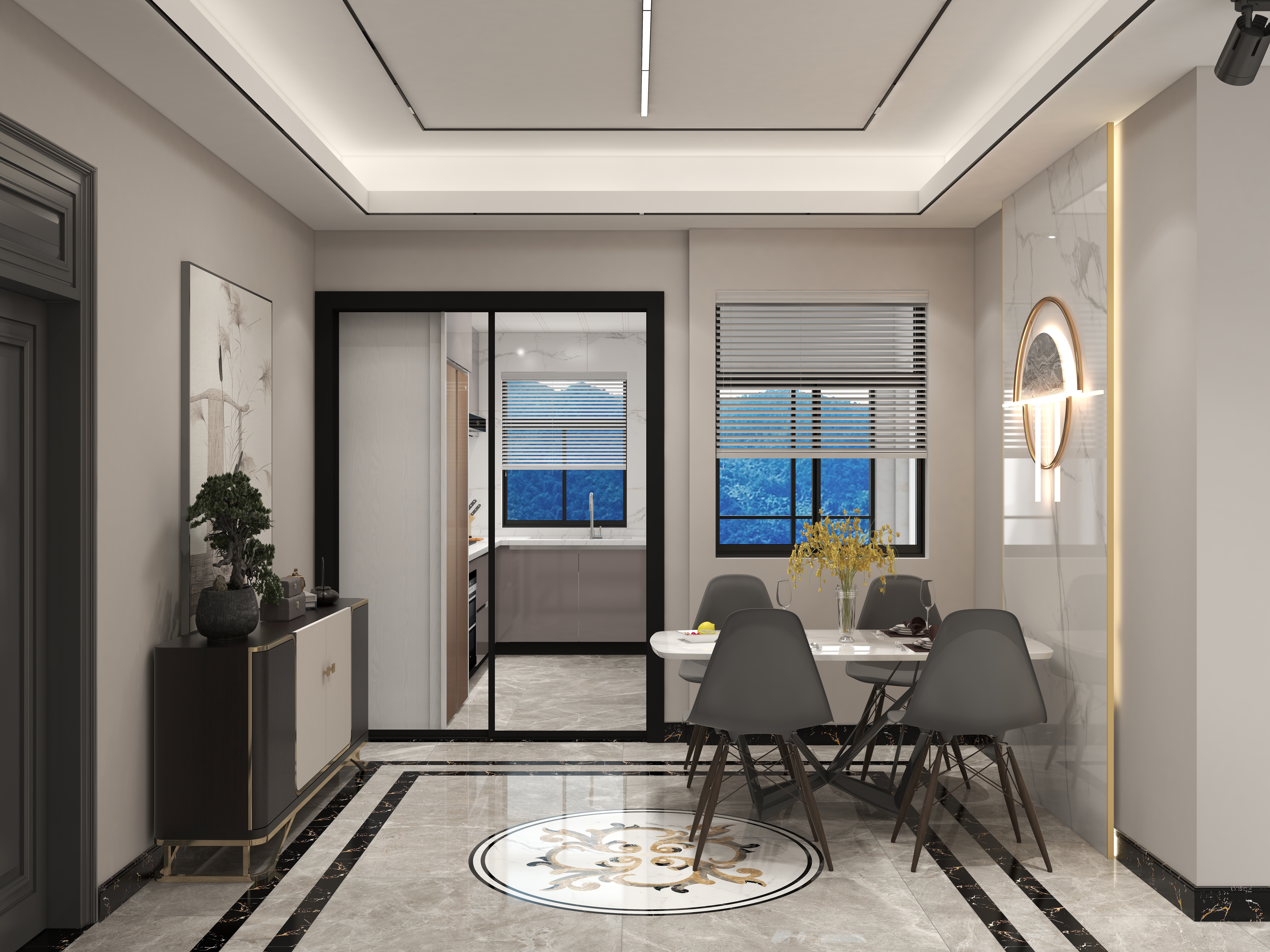 赖崇文-现代简约风格-装修设计方案