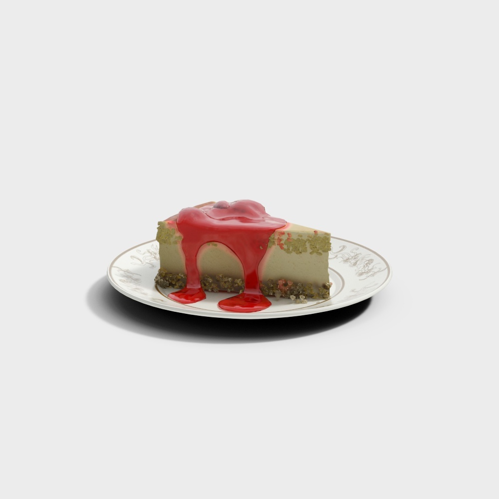 糕点蛋糕-慕斯蛋糕3D模型