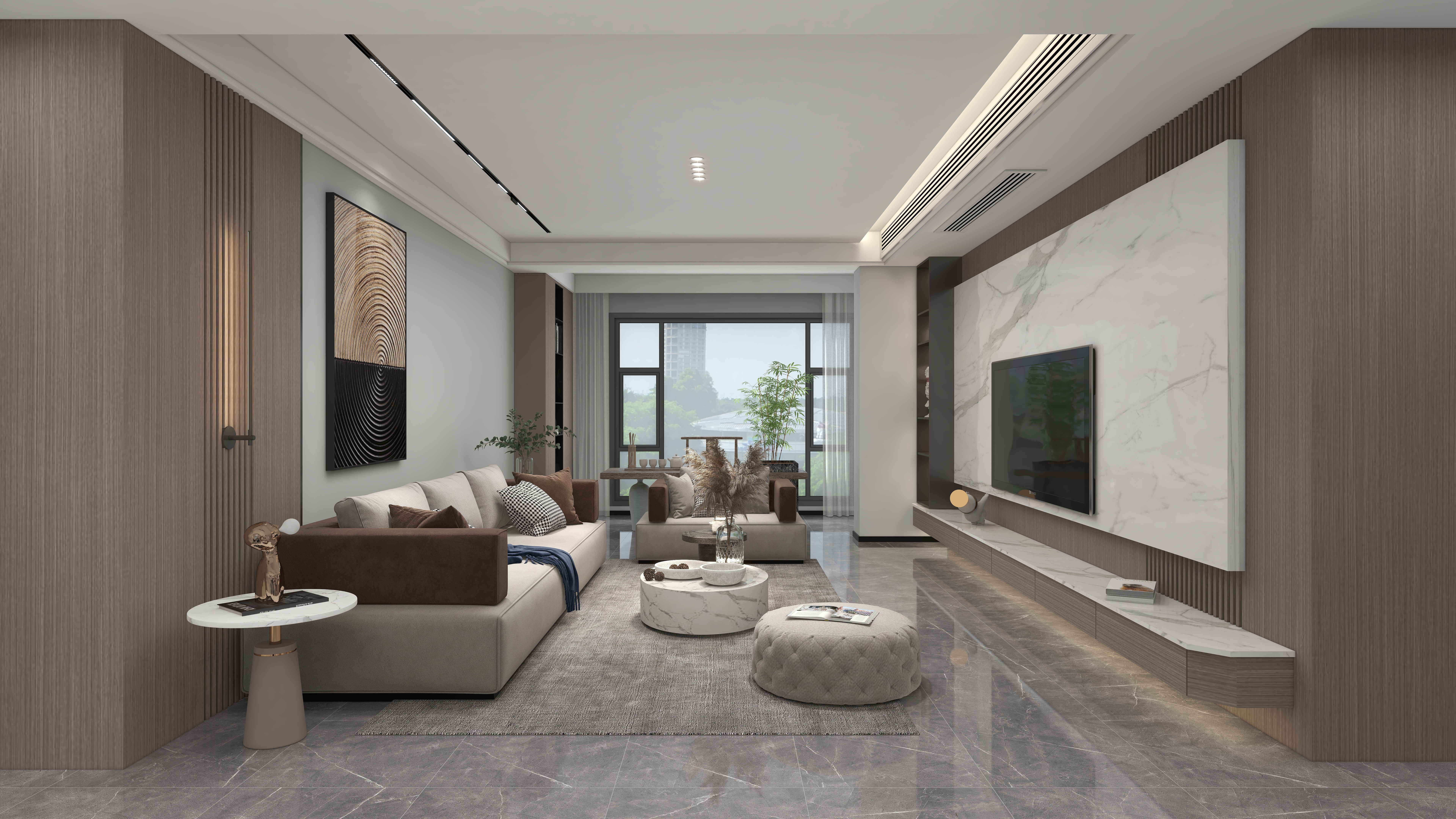 Conception-现代简约150㎡4室-装修设计方案