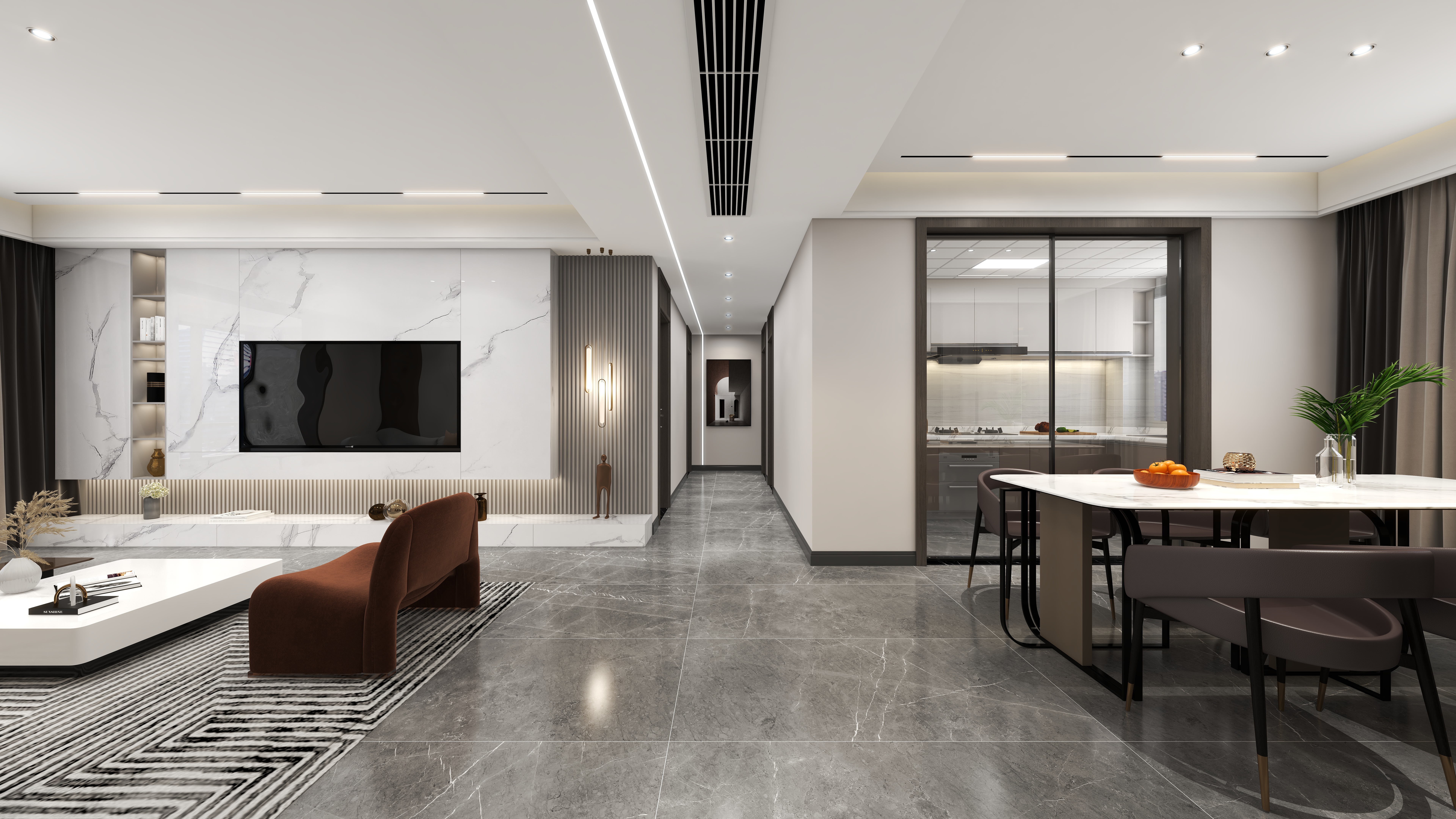 洛阳禾间装饰-瑞宝-财富广场-装修设计方案