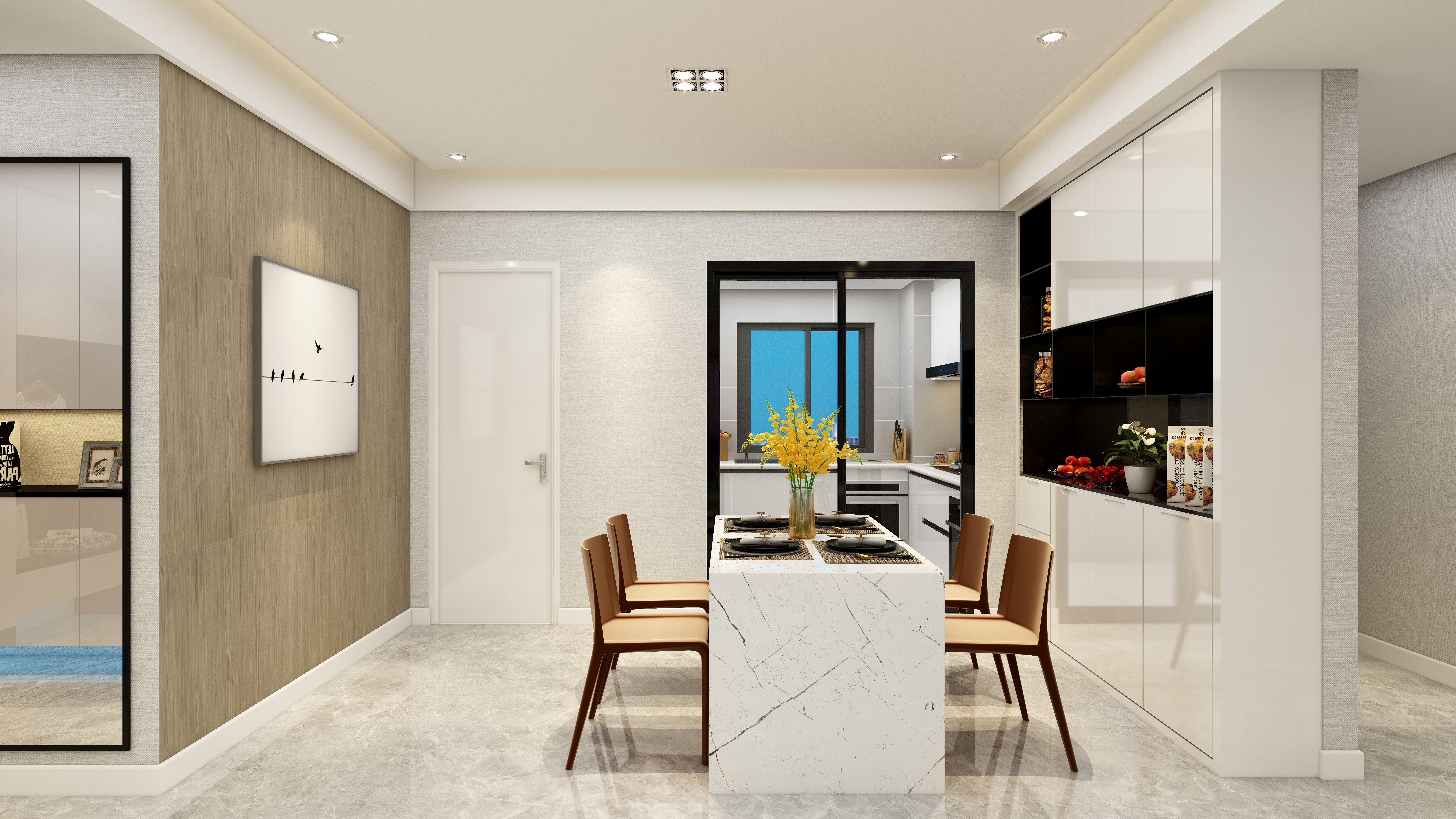 欧派星之家&尚品宅配  郭晓雯-御澜湾127㎡-装修设计方案