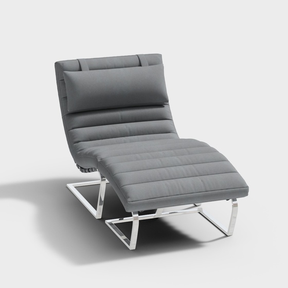 Modern Recliners,Recliners,Deck Chair,gray