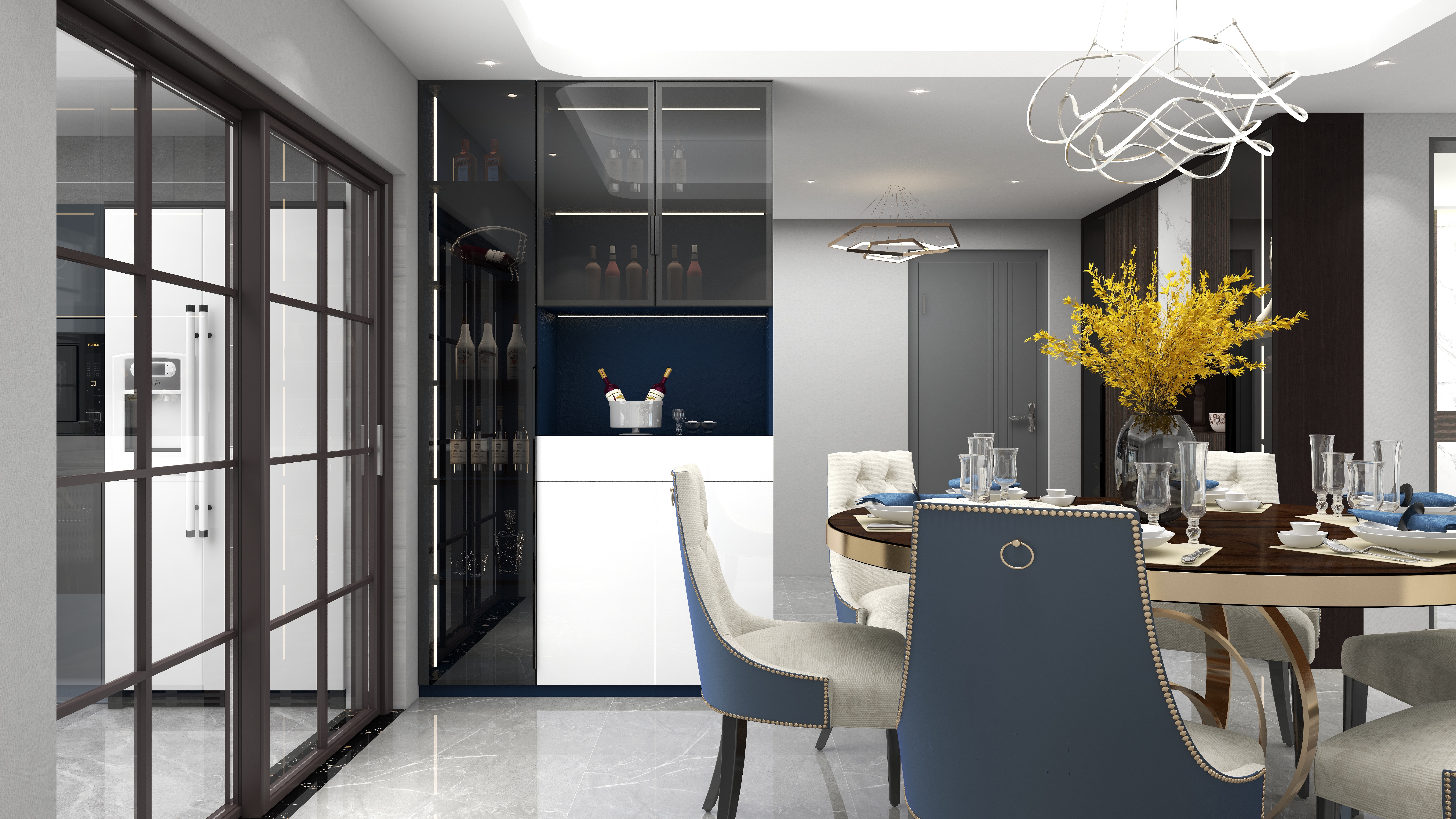 吴恒霞-古典轻奢别墅-装修设计方案