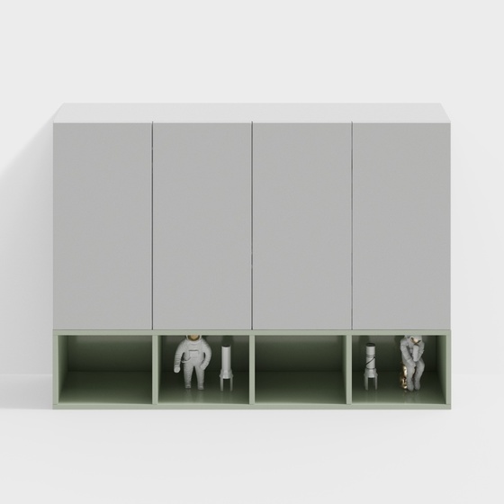 Scandinavian Wall Cabinets,Wall Cabinets,Green