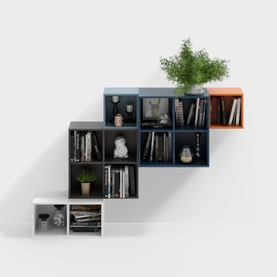 Scandinavian Wall Cabinets,Wall Cabinets,Black