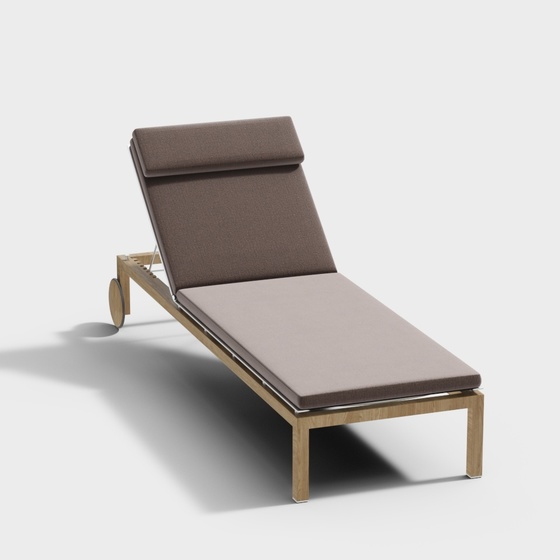 Modern cushion beach chair