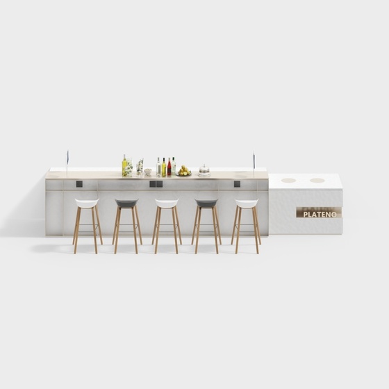 Modern Bar Tables,white