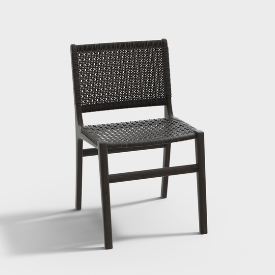 Modern outdoor rattan chair