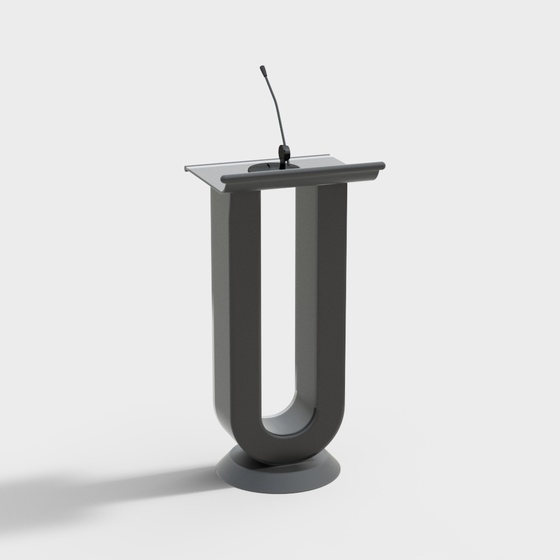 Modern U-shaped podium