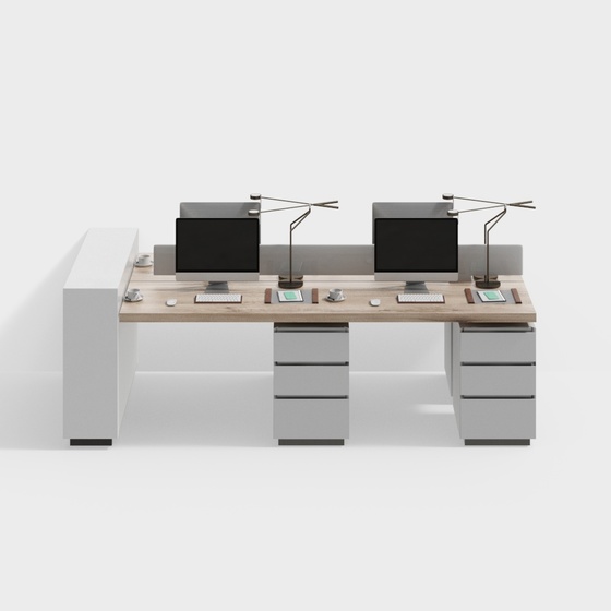 modern office desk