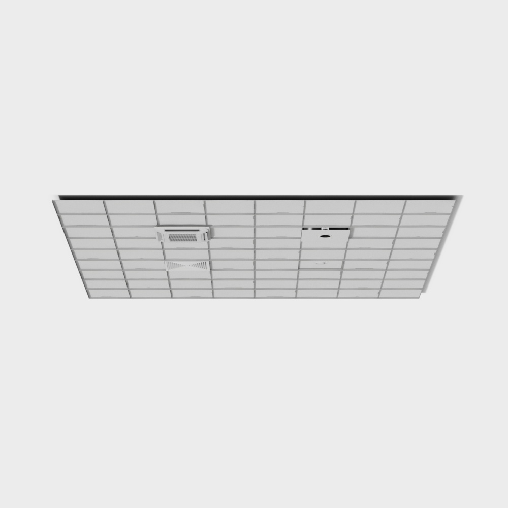 现代铝扣板吊顶