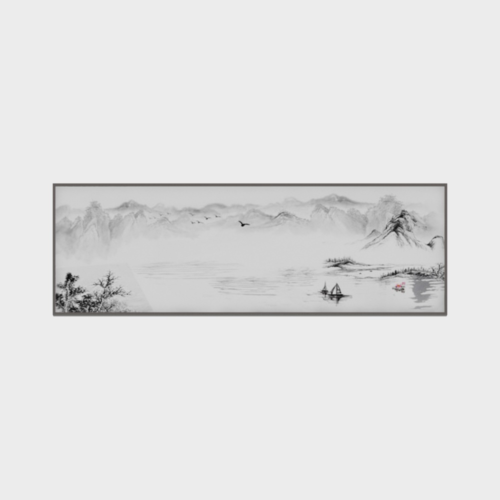 龙匠饰家-新中式装饰画-卧室装饰画