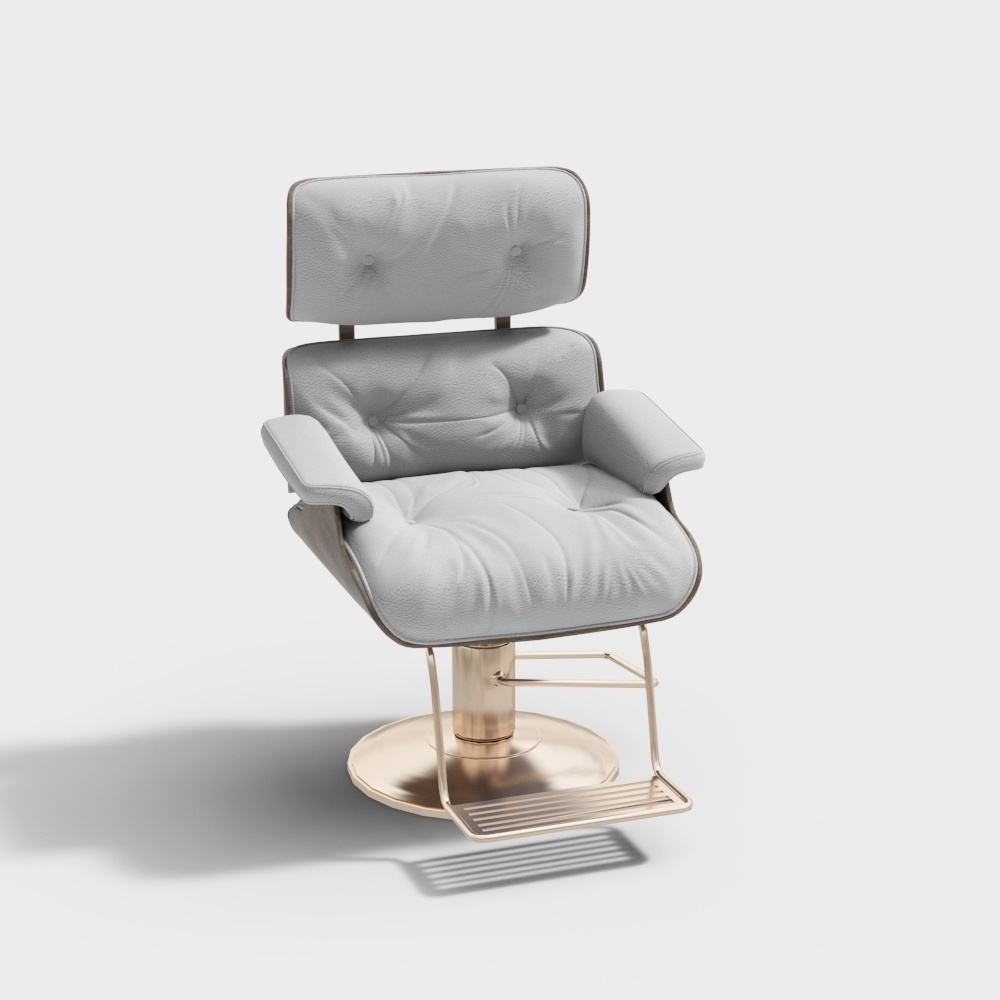 现代理发椅3D模型